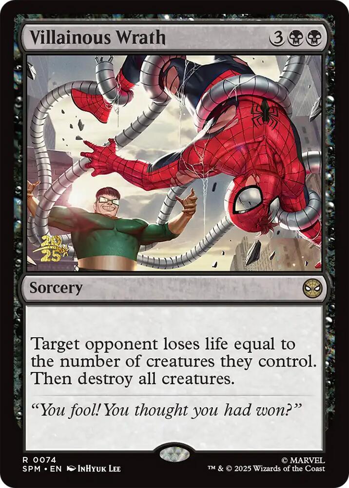 Villainous Wrath 74 card from Prerelease Cards