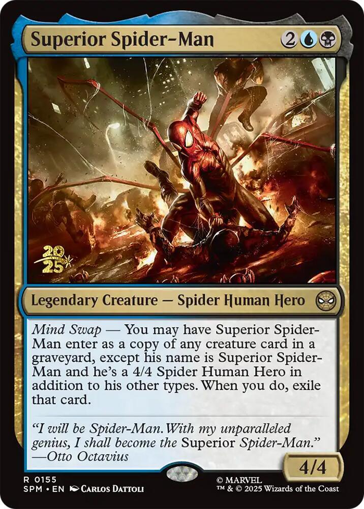 Superior Spider-Man 155 card from Prerelease Cards