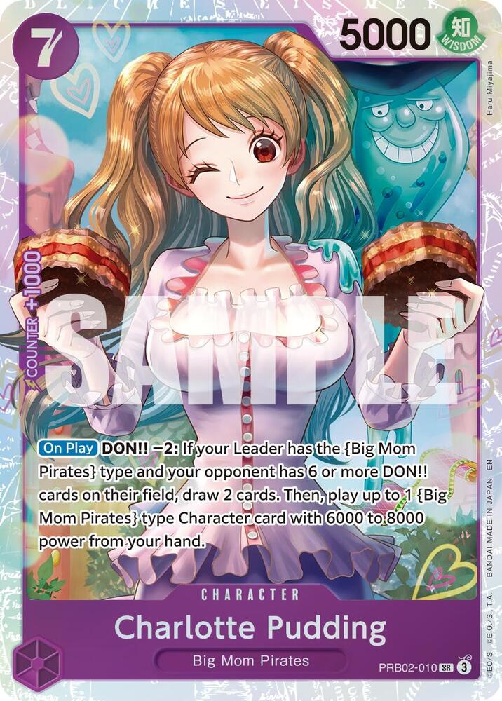 Charlotte Pudding PRB02-010 card from Premium Booster -The Best- Vol. 2
