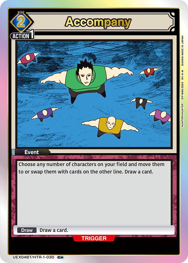 Accompany (C*) UEX04BT/HTR-1-030 card from UEX04BT: HUNTER X HUNTER Vol.2