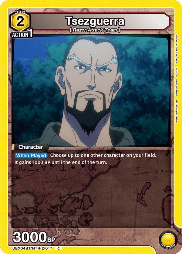 Tsezguerra UEX04BT/HTR-2-017 card from UEX04BT: HUNTER X HUNTER Vol.2