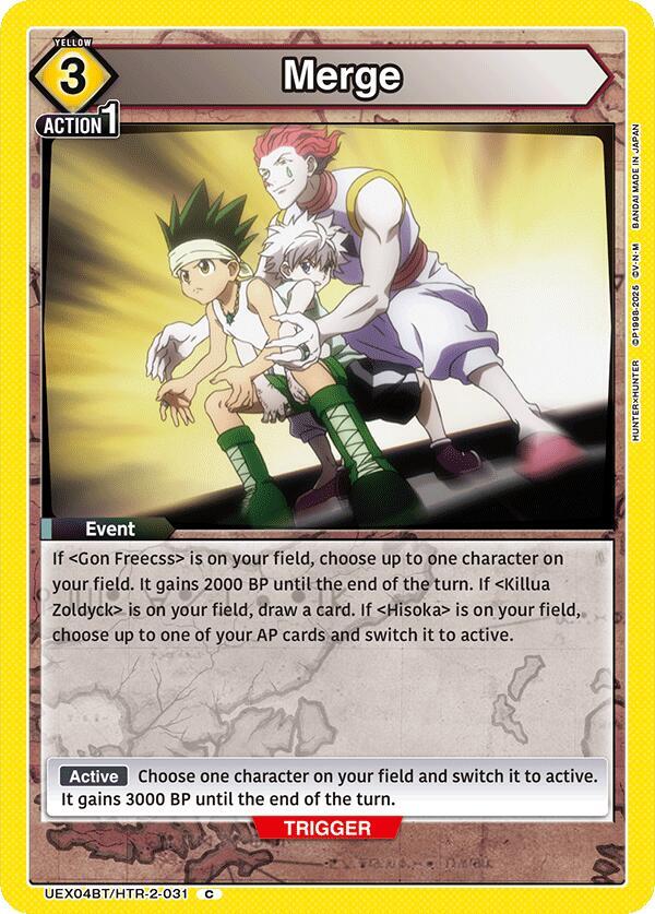 Merge UEX04BT/HTR-2-031 card from UEX04BT: HUNTER X HUNTER Vol.2