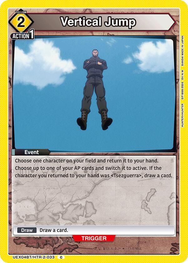 Vertical Jump UEX04BT/HTR-2-033 card from UEX04BT: HUNTER X HUNTER Vol.2