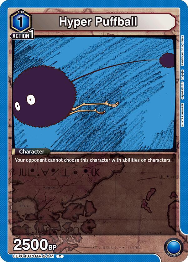 Hyper Puffball UEX04BT/HTR-2-041 card from UEX04BT: HUNTER X HUNTER Vol.2