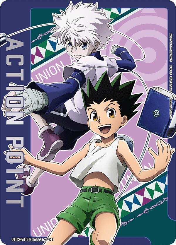 Action Point Card (AP01) UEX04BT/HTR-2-AP01 card from UEX04BT: HUNTER X HUNTER Vol.2