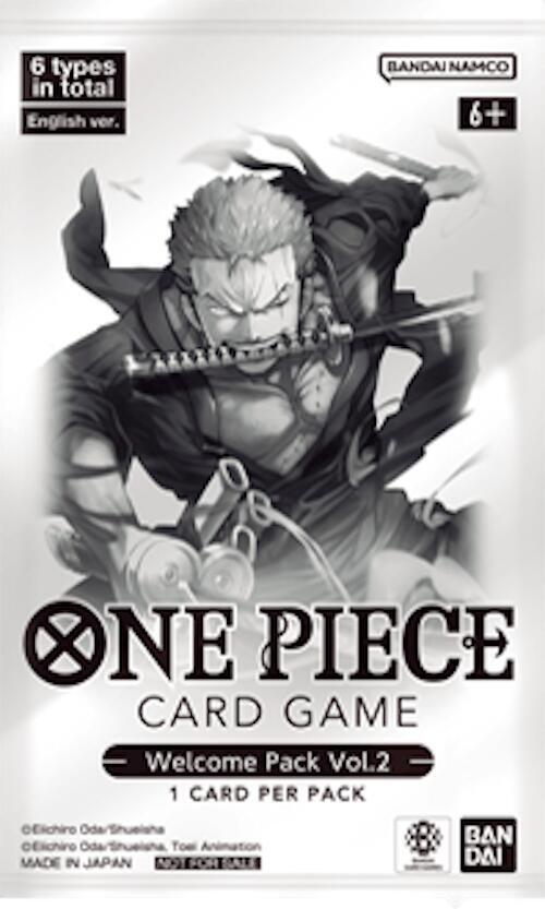 Welcome Pack Vol. 2 card from One Piece Promotion Cards