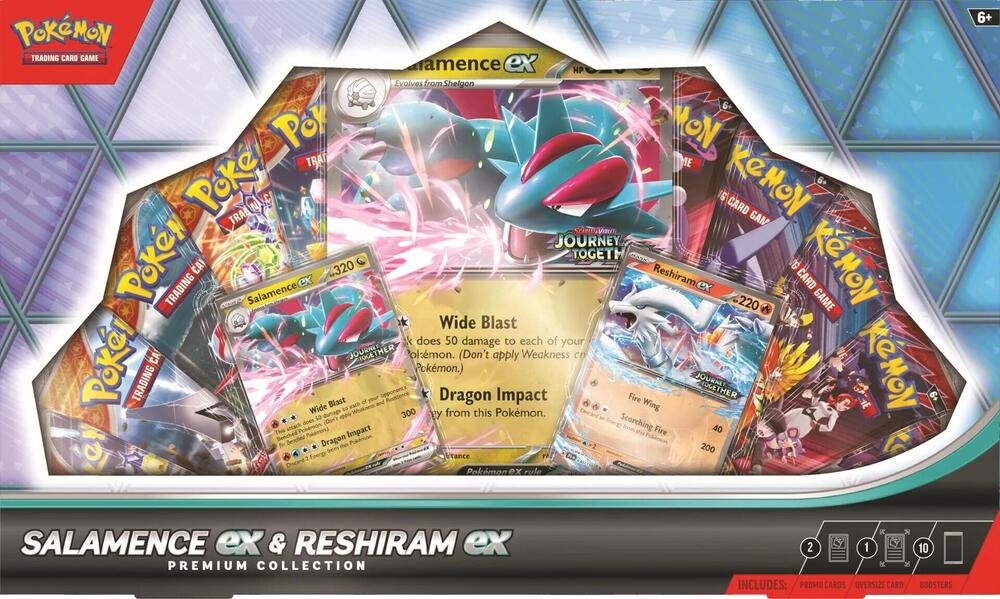 Salamence ex & Reshiram ex Premium Collection card from Miscellaneous Cards & Products