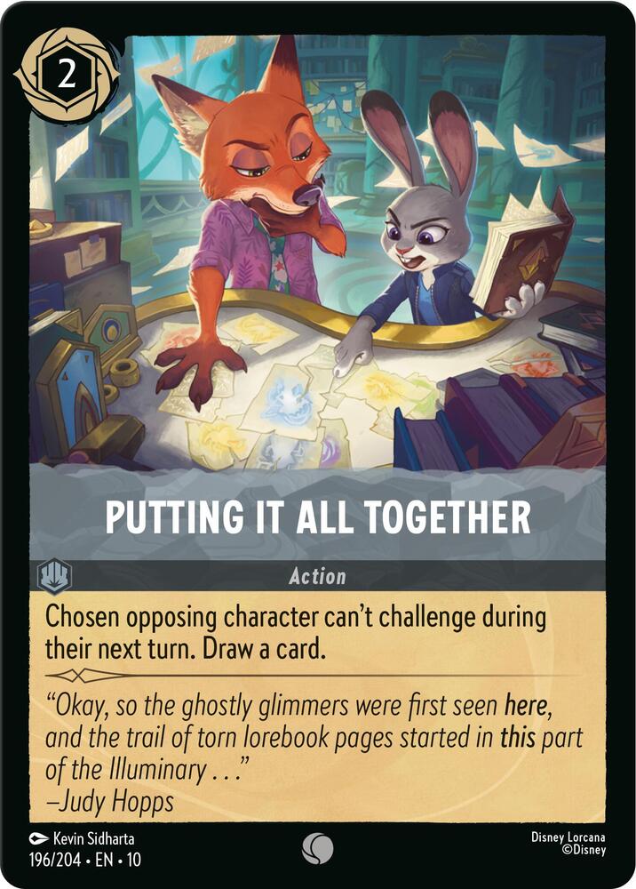 Putting It All Together 196/204 card from Whispers in the Well