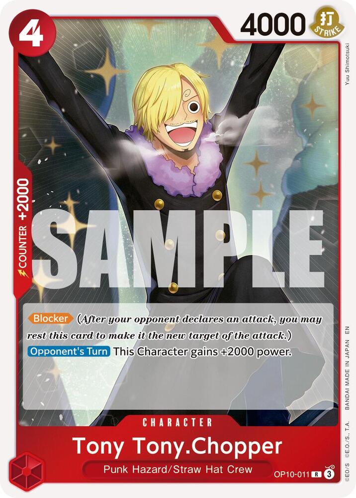 Tony Tony.Chopper (Reprint) OP10-011 card from Premium Booster -The Best- Vol. 2