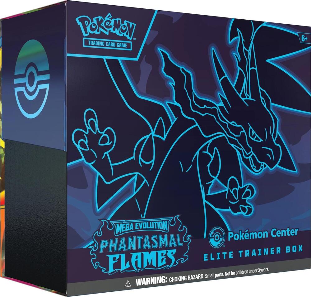 Phantasmal Flames Pokemon Center Elite Trainer Box (Exclusive) card from ME02: Phantasmal Flames