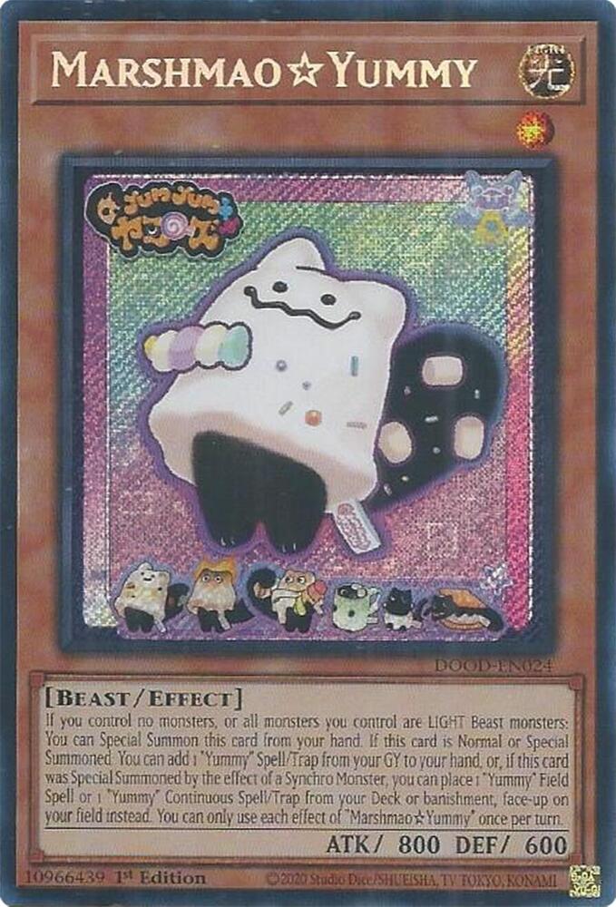 MarshmaoYummy DOOD-EN024 card from Doom of Dimensions