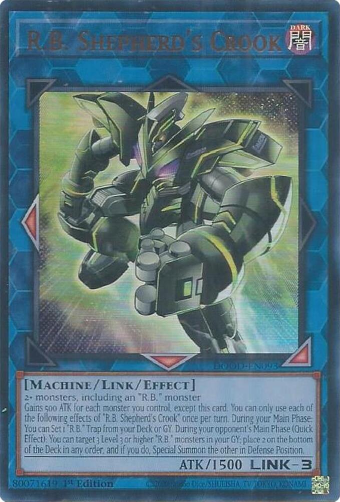 R.B. Shepherd's Crook DOOD-EN093 card from Doom of Dimensions