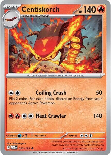 Centiskorch 030/132 card from ME01: Mega Evolution