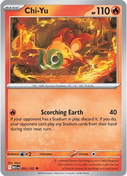 Chi-Yu 031/132 card from ME01: Mega Evolution