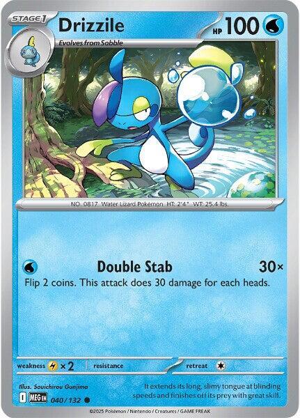 Drizzile 040/132 card from ME01: Mega Evolution