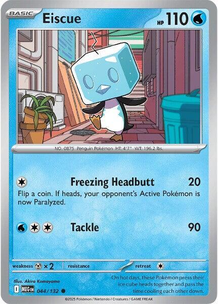 Eiscue 044/132 card from ME01: Mega Evolution