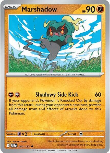 Marshadow 080/132 card from ME01: Mega Evolution
