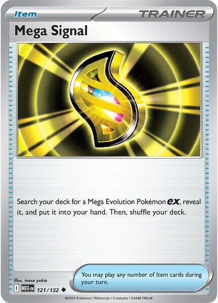 Mega Signal 121/132 card from ME01: Mega Evolution