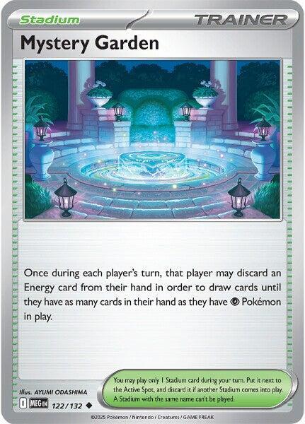 Mystery Garden 122/132 card from ME01: Mega Evolution