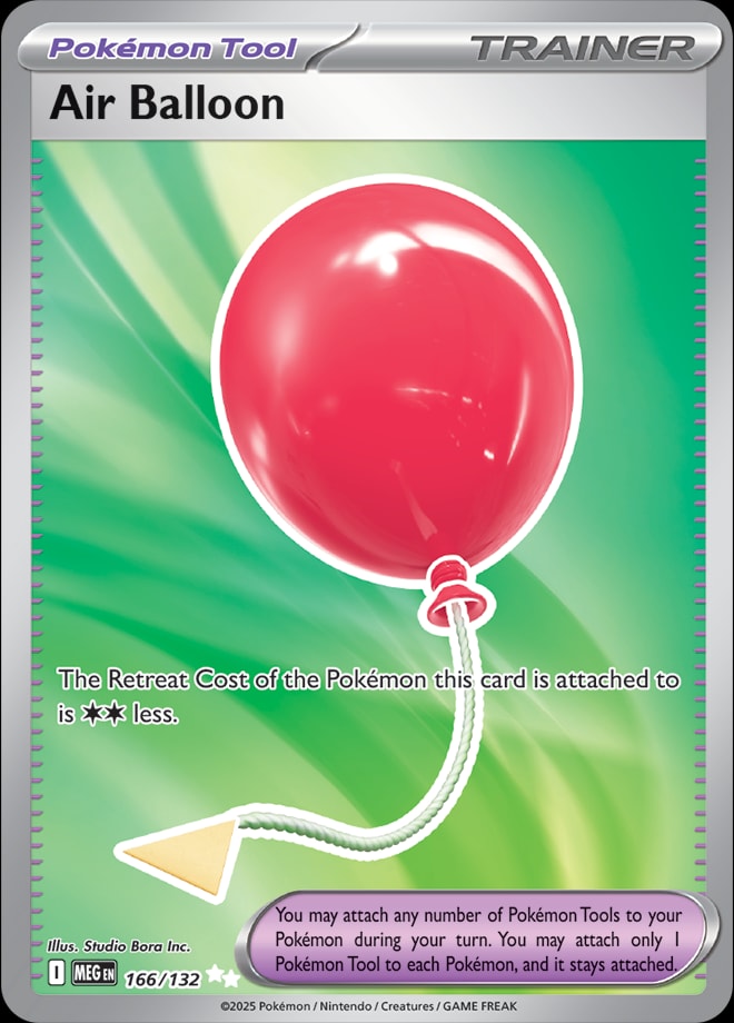 Air Balloon 166/132 card from ME01: Mega Evolution