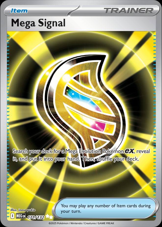 Mega Signal 171/132 card from ME01: Mega Evolution