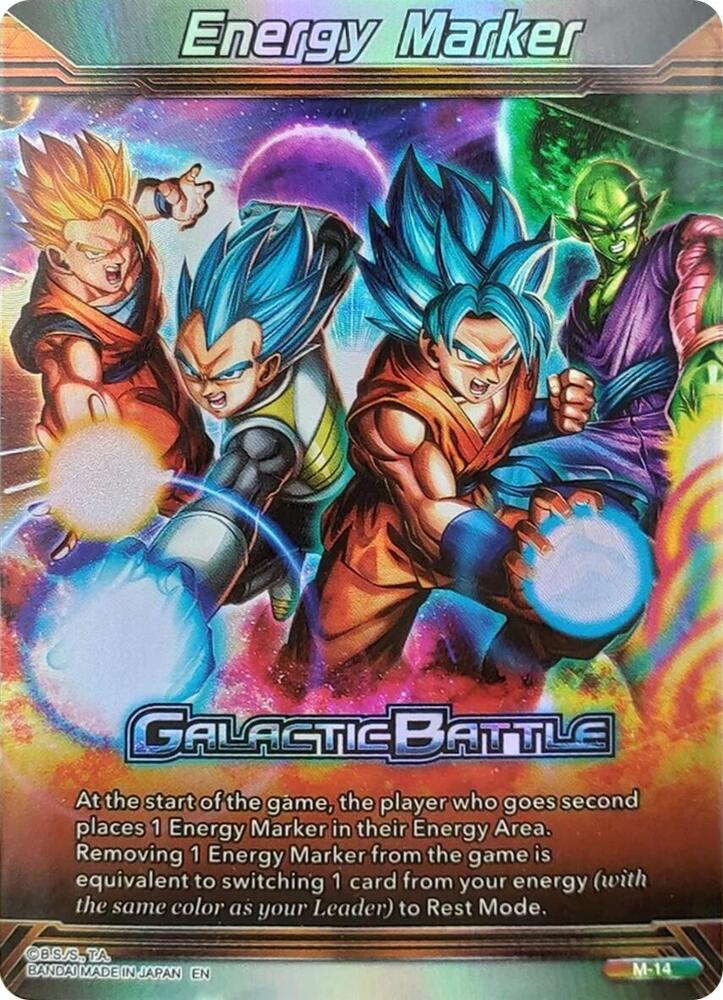 Energy Marker - Galactic Battle (Silver) M-14 card from Prismatic Clash
