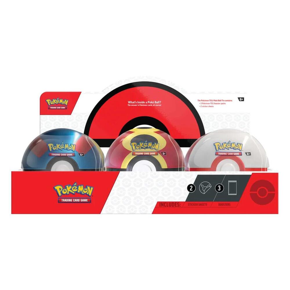 Poke Ball Tin Display (Q4 2025) card from Miscellaneous Cards & Products