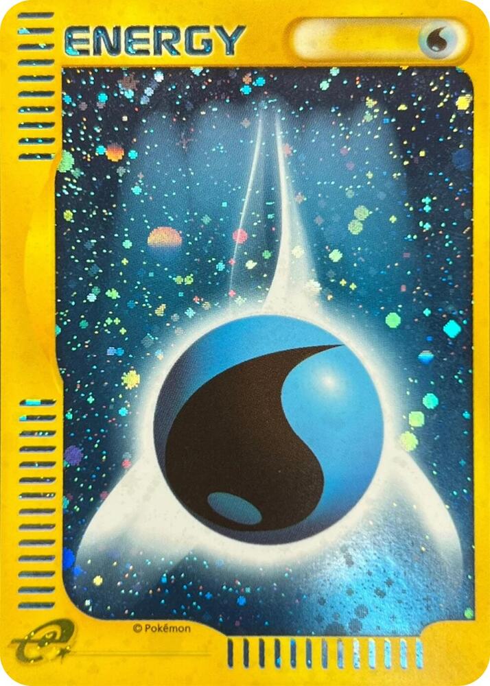 Water Energy card from McDonald's Pokémon-e Minimum Pack