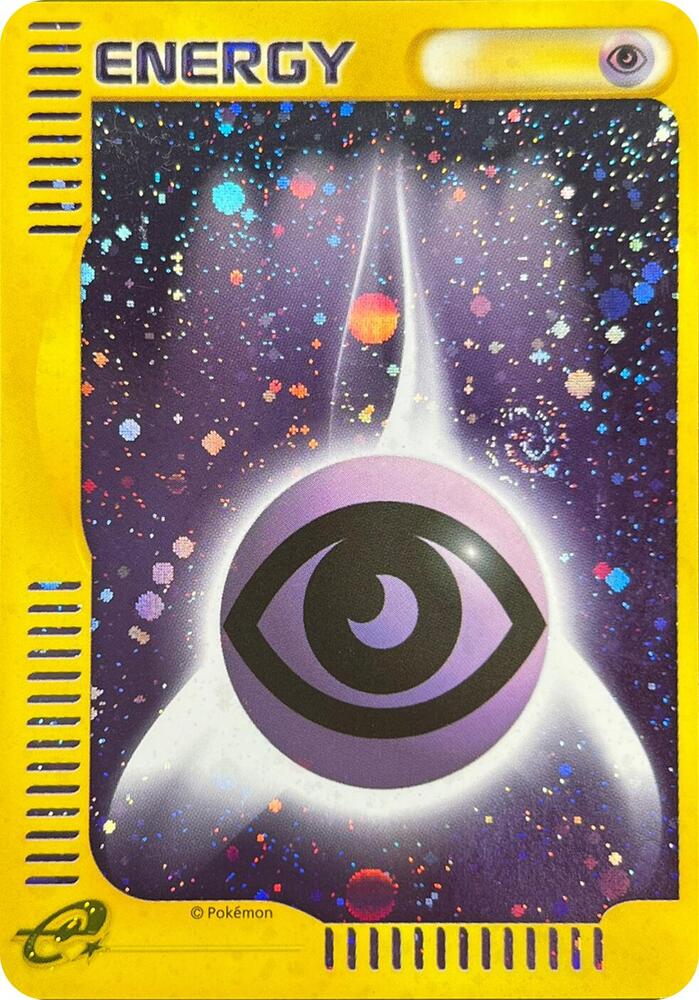 Psychic Energy card from McDonald's Pokémon-e Minimum Pack