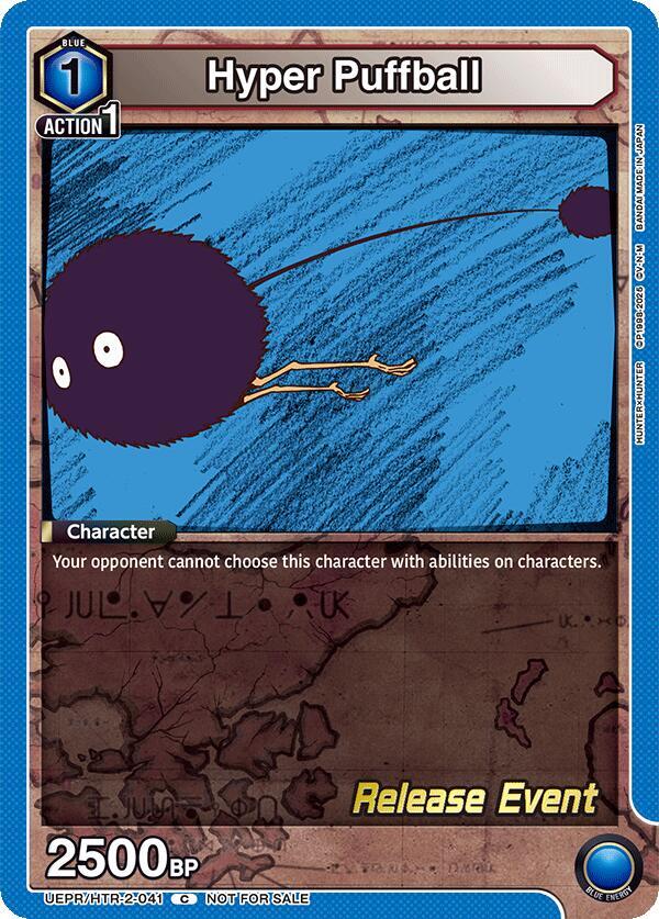 Hyper Puffball UEPR/HTR-2-041 card from UEX04BT: HUNTER X HUNTER Vol.2 Release Event Cards