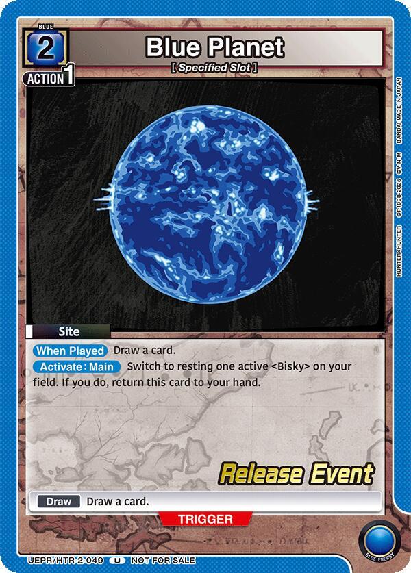 Blue Planet UEPR/HTR-2-049 card from UEX04BT: HUNTER X HUNTER Vol.2 Release Event Cards