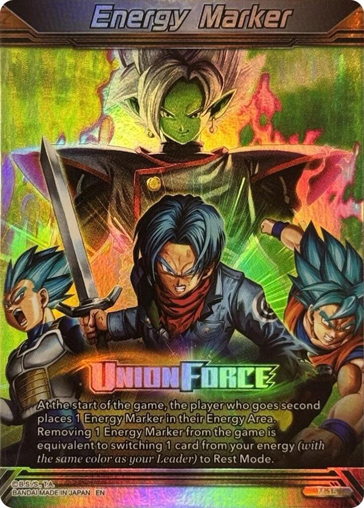 Energy Marker - Union Force (Silver) M-15 card from Prismatic Clash