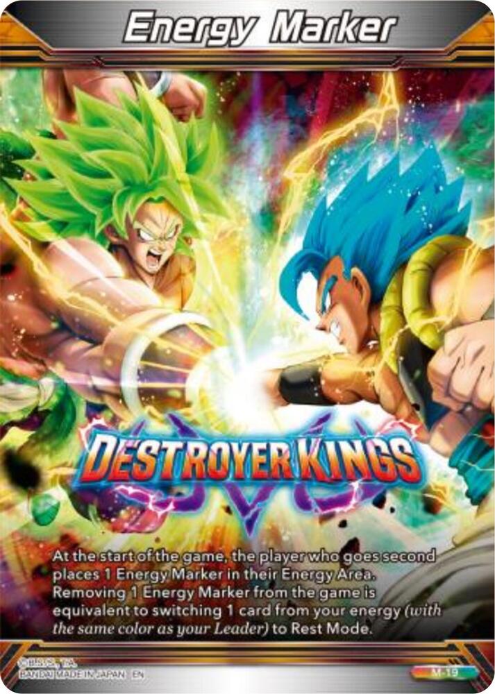 Energy Marker - Destroyer Kings (Silver) M-19 card from Prismatic Clash