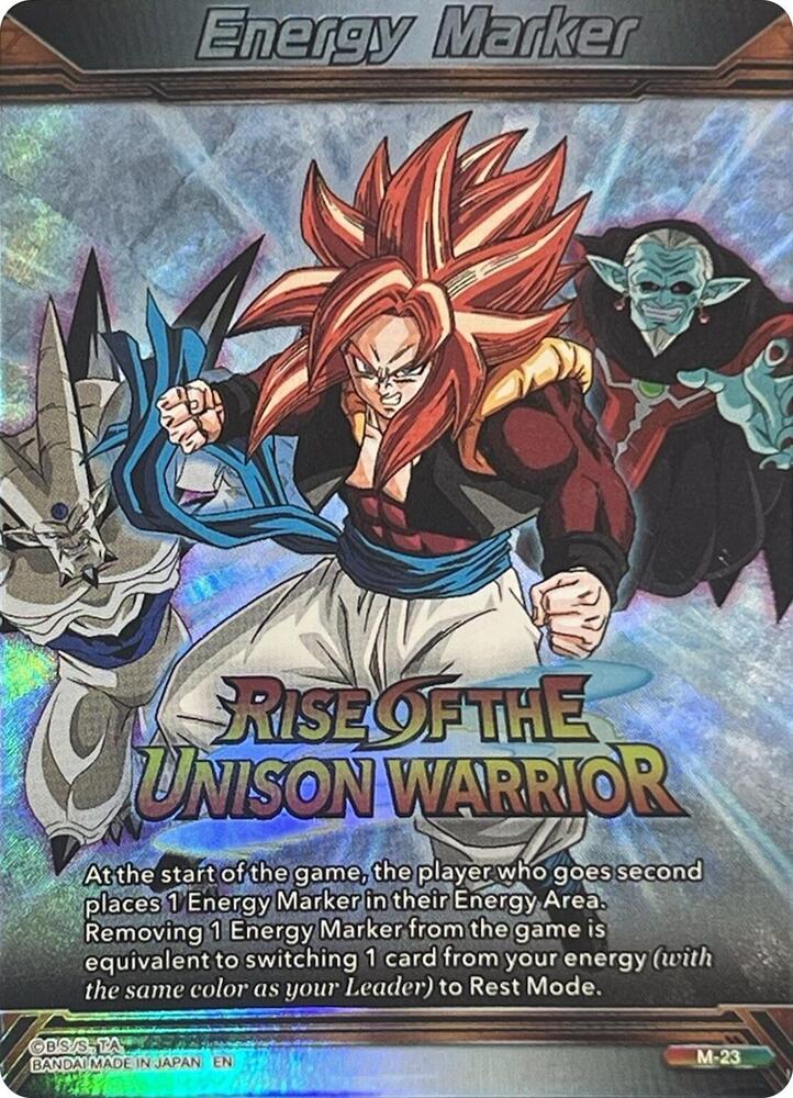 Energy Marker - Rise of the Unison Warrior (Silver) M-23 card from Prismatic Clash