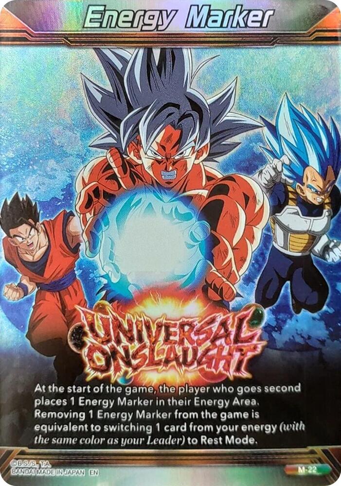 Energy Marker - Universal Onslaught (Silver) M-22 card from Prismatic Clash