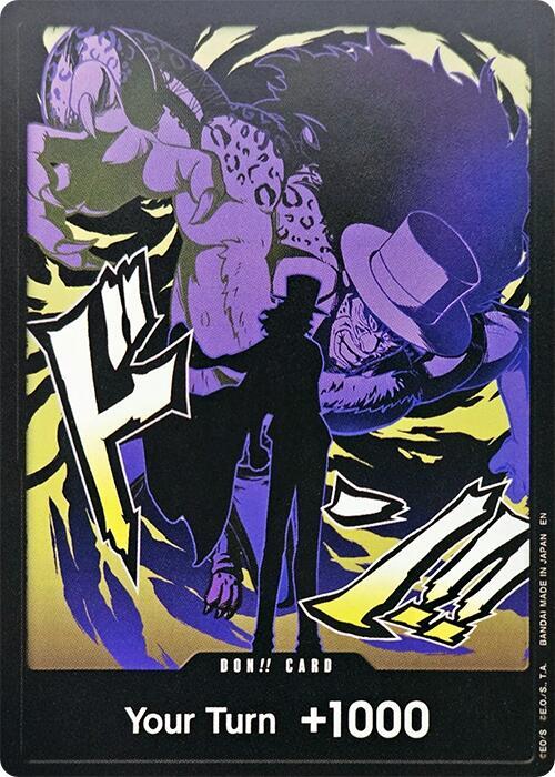 DON!! Card (Rob Lucci) card from Premium Booster -The Best- Vol. 2