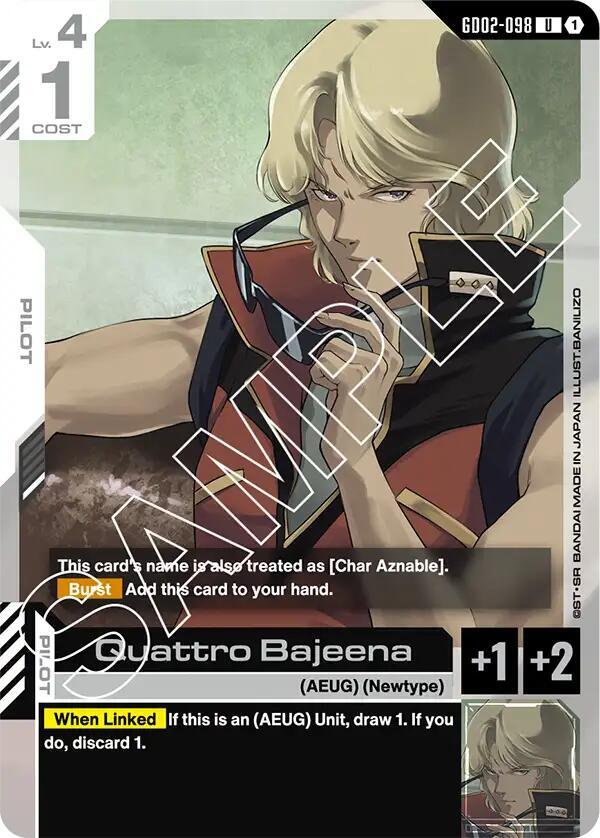 Quattro Bajeena GD02-098 card from Dual Impact