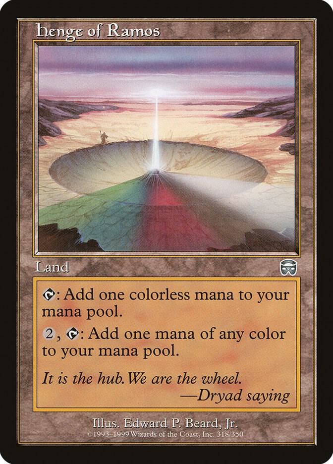 Henge of Ramos 318 card from Mercadian Masques
