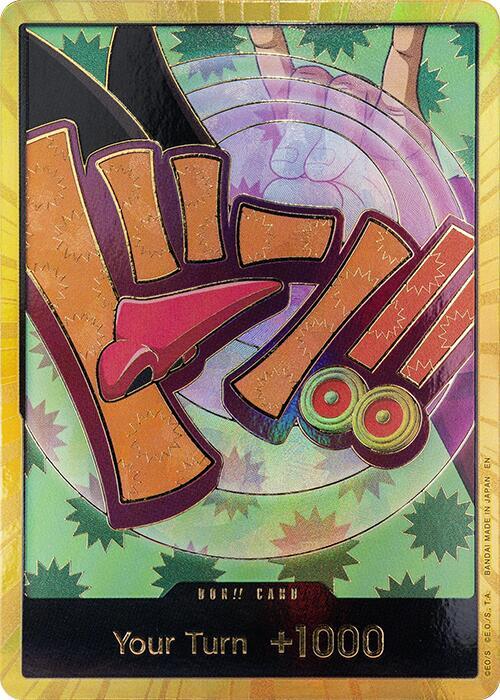 DON!! Card (Foxy) (Gold) card from Premium Booster -The Best- Vol. 2