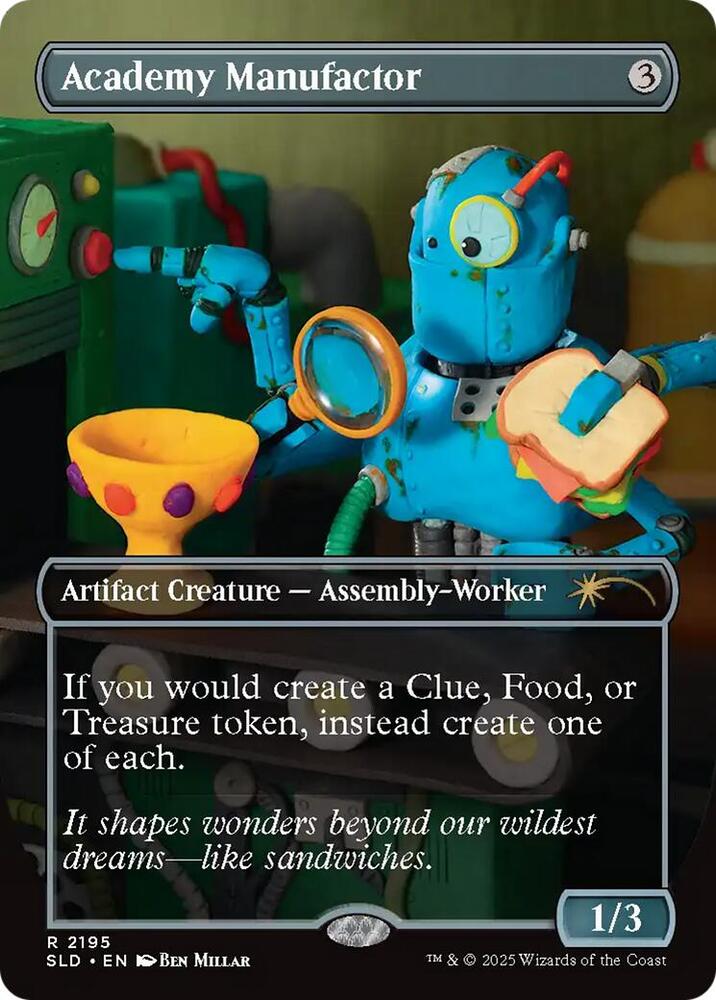 Academy Manufactor 2195 card from Secret Lair Drop Series
