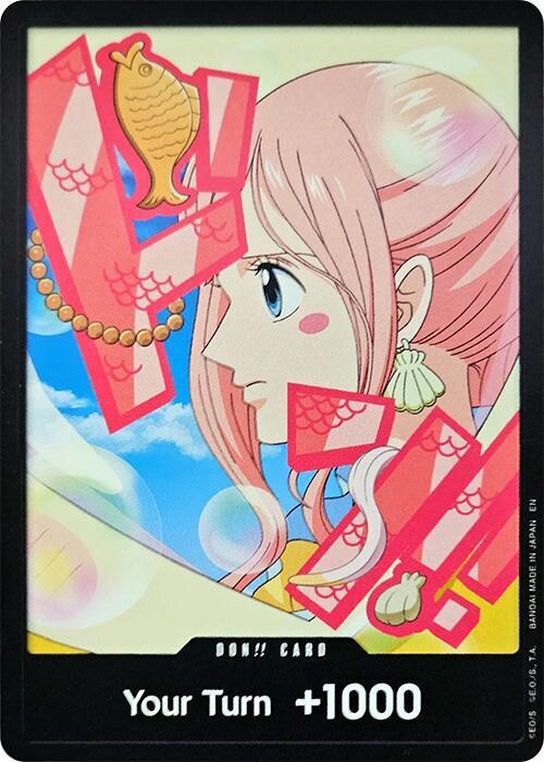 DON!! Card (Shirahoshi) card from Premium Booster -The Best- Vol. 2