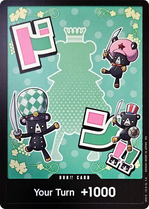 DON!! Card (Sugar) card from Premium Booster -The Best- Vol. 2