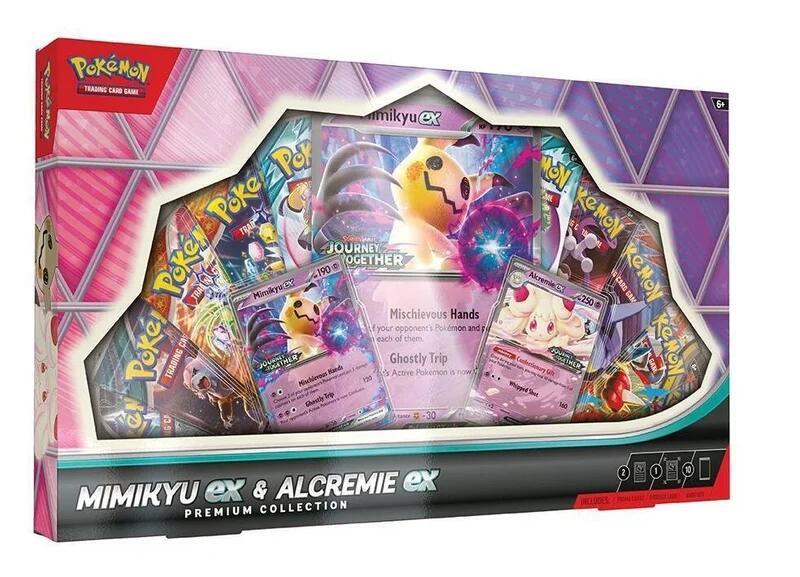 Mimikyu ex & Alcremie ex Premium Collection card from Miscellaneous Cards & Products