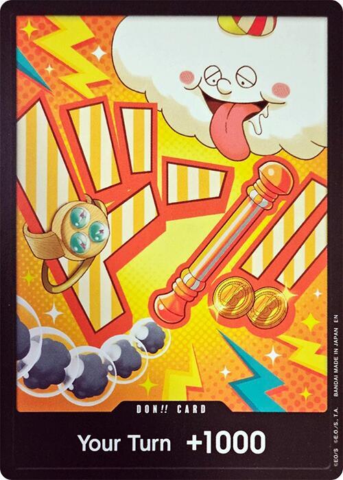DON!! Card (Nami) card from Premium Booster -The Best- Vol. 2