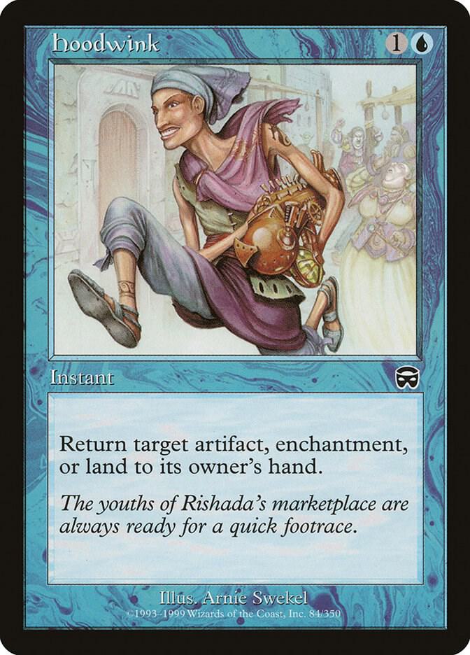 Hoodwink 84 card from Mercadian Masques