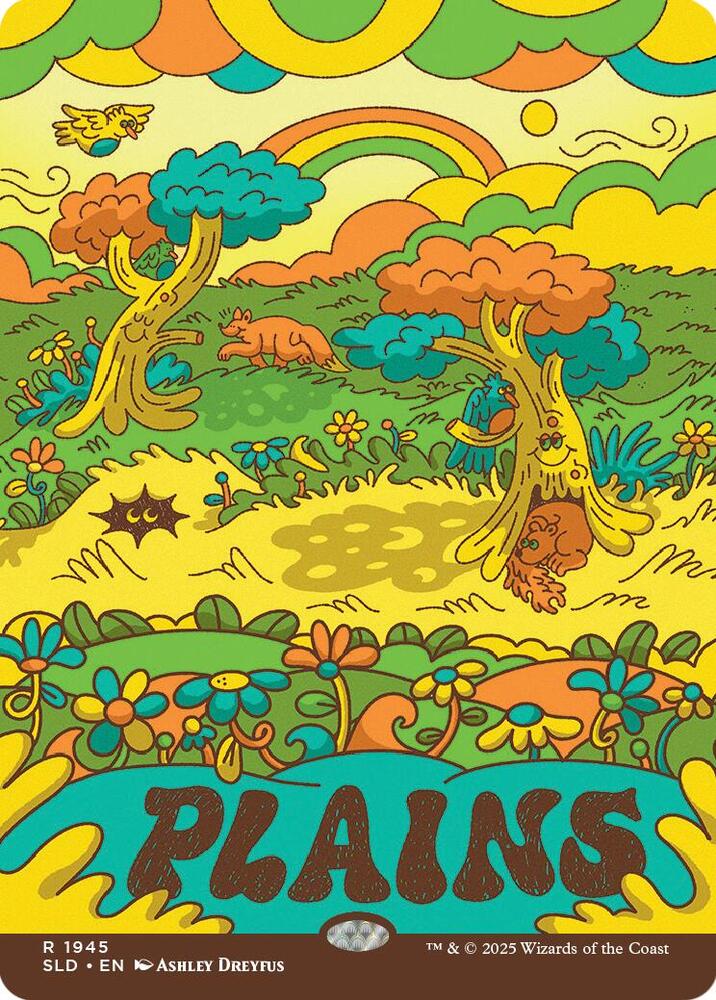 Plains 1945 card from Secret Lair Drop Series