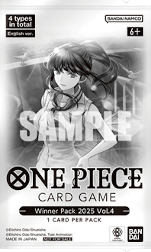 Winner Pack 2025 Vol. 4 card from One Piece Promotion Cards