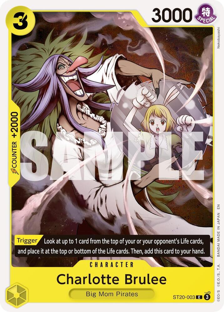Charlotte Brulee (Reprint) ST20-003 card from Premium Booster -The Best- Vol. 2