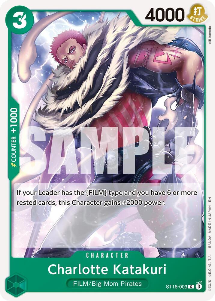 Charlotte Katakuri (Reprint) ST16-003 card from Premium Booster -The Best- Vol. 2