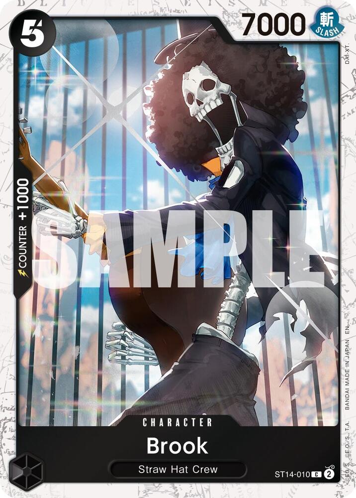 Brook (Pirate Foil) ST14-010 card from Premium Booster -The Best- Vol. 2